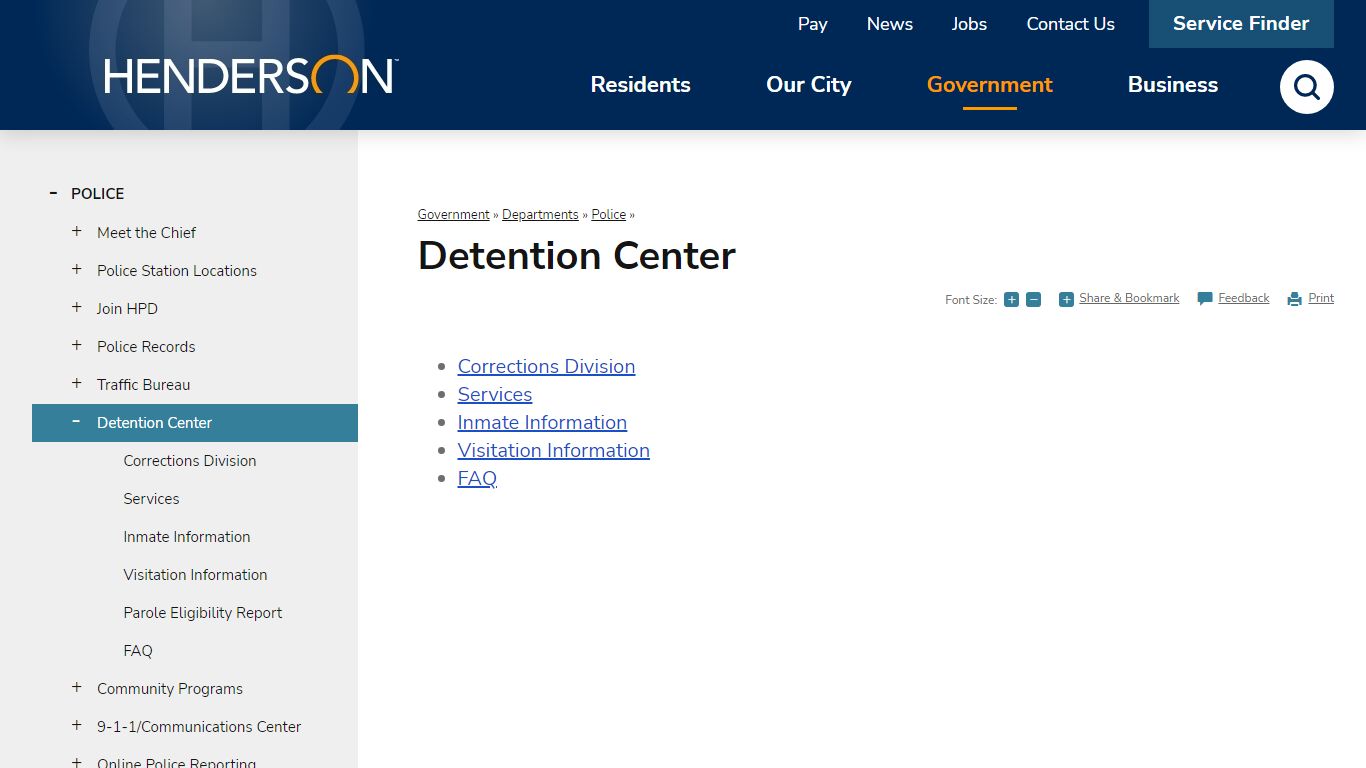 Detention Center | Henderson, NV