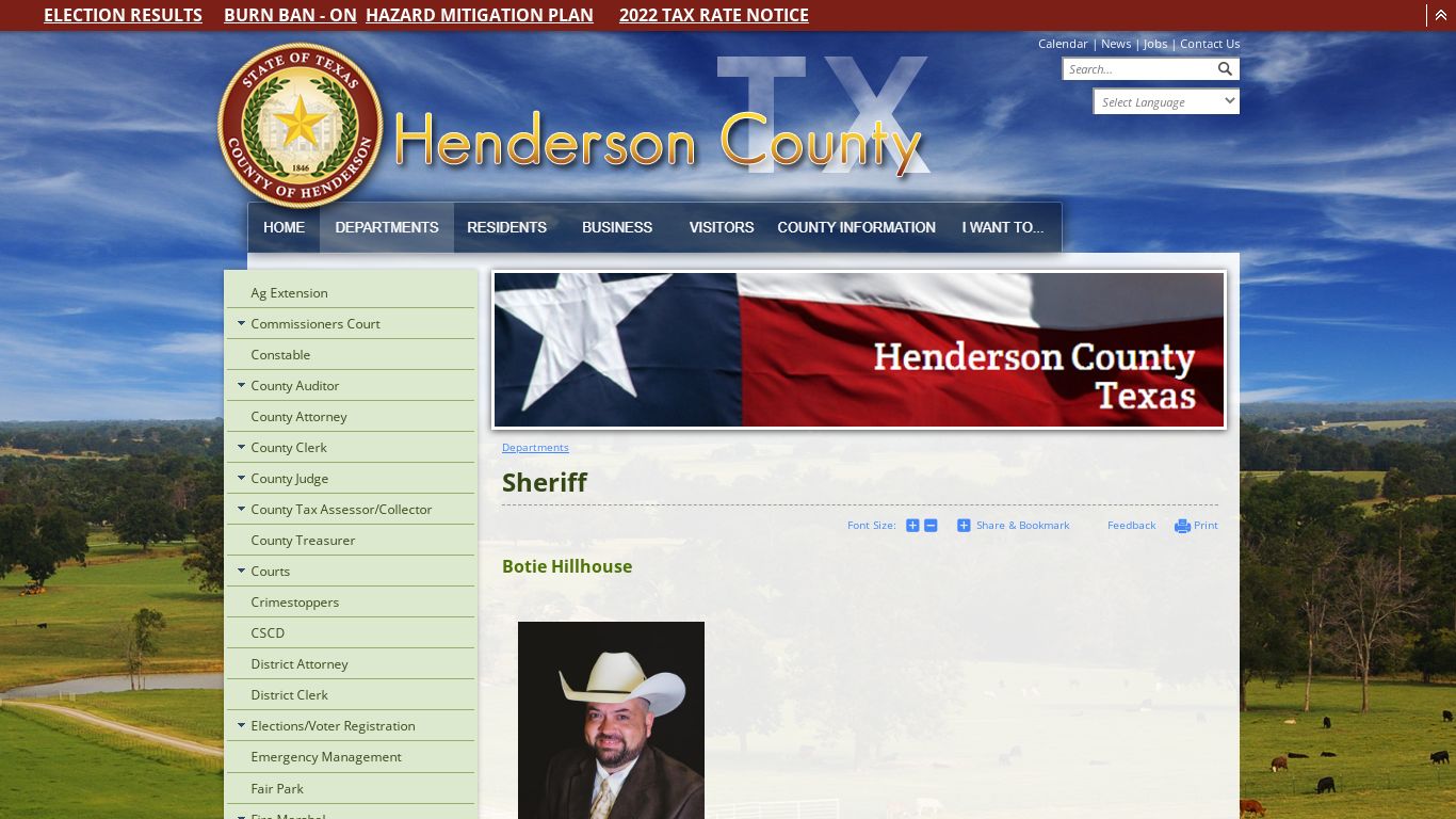 Sheriff | Henderson County